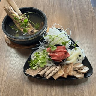 P03. Stone Pholicious 1, (Steak, Brisket, Tendon, Tripe, Meat ball, Ribs)