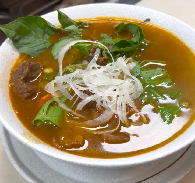 CS12. Beef Stew Noodle Soup (Hu Tiu Bo Kho).
