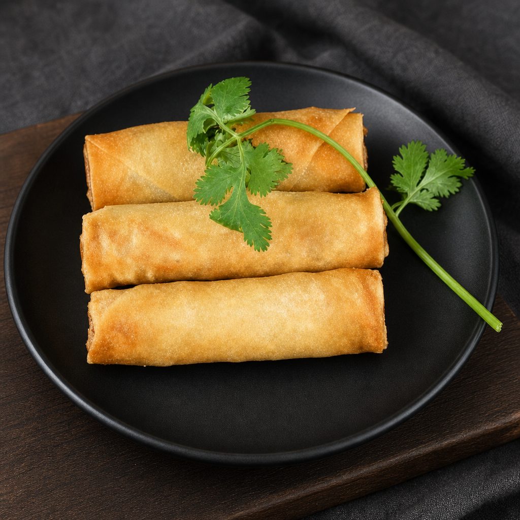 A2. Egg Rolls (Chicken or Veggies) (3).