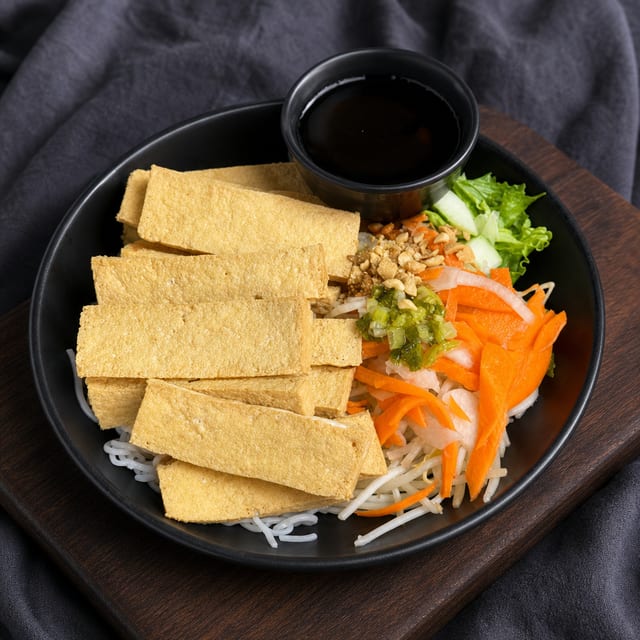 VB5. Fried Tofu Vermicelli.