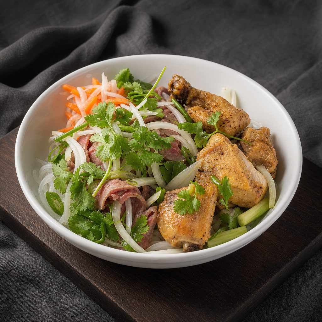 SD4. 3-PHO Special PO2 + Free Chicken Wings.