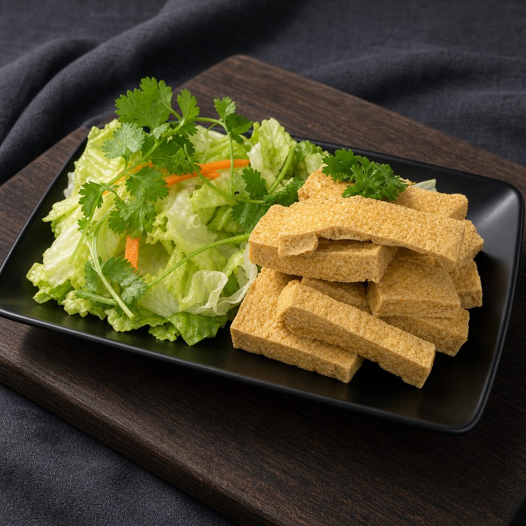 VT6. Yakisoba Vegetable Mix Fried Tofu (Veggie Sauce).