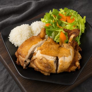 RD6. CHICKEN LEG QUARTERS Rice Dish (COM DUI GA SOI MO)