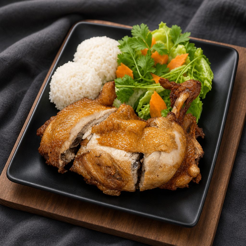 PT9. RICE DISH - QUATER LEG CHICKEN - DUI GA SOI MO.