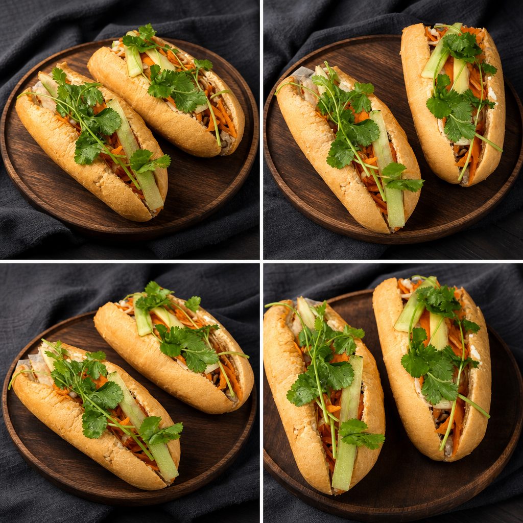 PT2. Banh Mi Party Tray (5 Cut In 1/2).