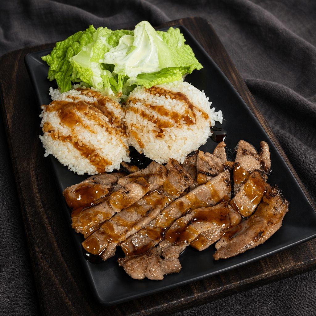 TR2. Pork Teriyaki.