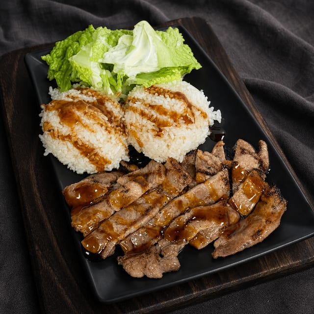 TR2. Pork Teriyaki.