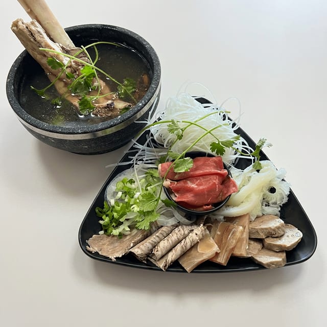 P3. PHO Stone Pholicious, (Steak, Brisket, Tendon, Tripe, Meat ball, Ribs).