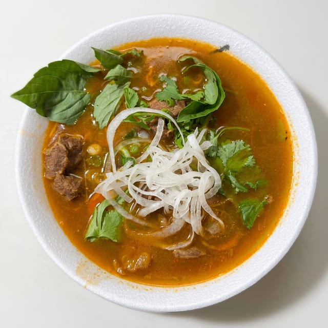 CS12. Beef Stew Noodle Soup (Hu Tiu Bo Kho).
