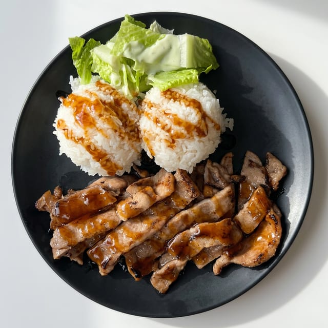TR2. Pork Teriyaki.